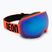 Maschera da sci Neon Beam red/mirror steel