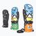 Guanti da snowboard per bambini Level Junior Mitt pk rainbow