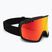 Maschera da sci Neon Force Otg black/black/mirror red