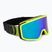 Occhiali da sci Neon Eclipse yellow/mirror green