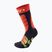 UYN Ski Junior calze da sci per bambini medie, grigie, blu e rosse