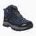 Scarponcini da trekking per bambini CMP Kiruna Mid Fitgo Fleece Wp blue ink/yellow