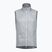 Gilet da ciclismo da uomo Castelli Aria Shell 2 silver gray/dark gray