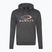 Felpa Oakley Bark Fleece da uomo con cappuccio grigio scuro heather