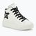 Scarpe Geox Mikiroshi light ivory/nero junior