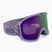 Bliz Rave opaco viola/marrone occhiali da sci viola