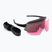 Occhiali da sole Bliz Breeze Small nero opaco/fumo/rosa