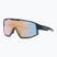 Occhiali da sole Bliz Fusion Small Nano Optics Nordic Light nero opaco/corallo/blu arancione