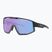 Occhiali da sole Bliz Fusion Small Nano Optics Nordic Light nero opaco/begonia/blu viola