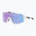 Occhiali da sole Bliz Fusion Small Nano Optics Nordic Light bianco opaco/begonia/blu viola