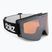 Maschera da sci Bliz G001 matte black/orange/silver mirror