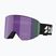 Maschera da sci Bliz Flow matte black/brown/purple multi
