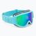 Maschera da sci per bambini Bliz Pixie Jr matte turquoise/brown/green multi