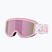 Maschera da sci per bambini Bliz Pixie Jr matte pink/brown/pink multi