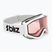 Maschera da sci junior Bliz Liner Jr matte white/pink