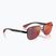 Occhiali da sole Ray-Ban Rb8336M Scuderia matt black/dark grey mirror blue/red