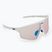 Occhiali da sole Bliz P002S Nano Optics Nordic Light bianco opaco/corallo/blu arancione multi