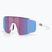 Occhiali da sole Bliz P003 Small Nano Optics Nordic Light matte white/begonia/violet blue multi