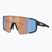 Occhiali da sole Bliz P003 Nano Optics Nordic Light matte black/coral/orange blue multi