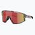Occhiali da sole Bliz Vision transparent dark grey/brown red multi