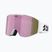 Maschera da sci Bliz G004 matte white/brown/pink multi