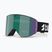 Maschera da sci Bliz Flow matte black/brown/green multi