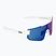 Occhiali da sole Bliz P005 matte white/smoke blue multi