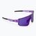 Occhiali da sole Bliz P005 transparent purple/smoke purple mirror