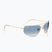 Occhiali da sole Ray-Ban RB3780 arista gold/transparent blue gradient