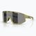 Occhiali da sole Bliz Fusion matte amber green/smoke silver mirror