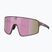 Occhiali da sole Bliz P001S matte burgundy/brown rose multi