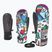 Guanti da sci per bambini Level Vertigo Mitt Teen logos