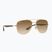 Occhiali da sole Ray-Ban RB3683 arista gold/brown