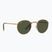 Occhiali da sole Ray-Ban New Round gold/green