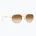 Occhiali da sole Ray-Ban RB3707 Polarized+ Lenses arista gold/brown