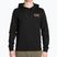 Uomo EA7 Emporio Armani Train Logo Series Hoodie Extended Logo Coft nero/oro felpa con logo
