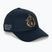 Cappello da baseball da uomo Aeronautica Militare in cotone con emblema blu navy