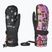 Guanti da snowboard per bambini Level Junior Mitt hot pink