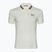 T-shirt da uomo EA7 Emporio Armani Golf Pro Polo Check betulla argento