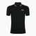 Polo EA7 Emporio Armani Golf Pro Check da uomo nero