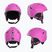 Casco da sci per bambini Briko Makalu Jr shiny pink/white