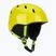 Casco da sci per bambini Briko Makalu Jr shiny sunflower yellow/lineade green