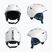 Casco da sci junior Briko Makalu Jr shiny white/lochmara blue