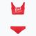 Costume da bagno due pezzi donna EA7 Emporio Armani Maxi Logo Bikini Top rosso racing