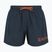 Pantaloncini da bagno EA7 Emporio Armani Extended Logo Boxer uomo blu armani / tangerine tango