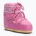 Donna Moon Boot Icon Low Nylon stivali da neve rosa