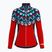 Felpa trekking donna Crazy Wonder Magic norway rosso lana