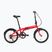 Bicicletta da città pieghevole Tern Link B7 rosso