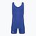 Tuta intera uomo adidas 3 Stripe Singlet royal/white