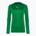 Maglia termica a maniche lunghe Nike Dri-FIT Park First Layer LS verde pino/bianco da donna